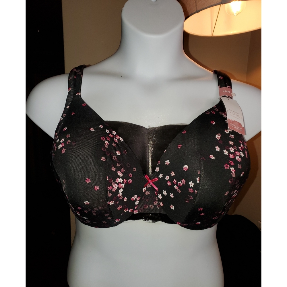 Nwt 40ddd Lightly Lined Full Coverage Bra. - image 1